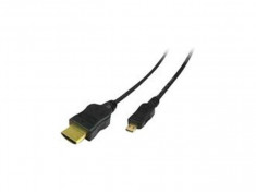 Cablu MediaRange HDMI - HDMI 1m Black foto