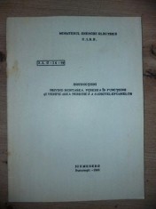 Instructiuni privind montarea, punerea in functiune si verificarea periodica a radiotelefoanelor