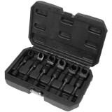 Yato YT-01440 - Set chei inelare semi-deschise cu articulatie 3/8 inch 12-19 mm