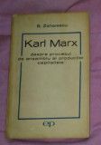K. Marx despre procesul de ansamblu al productiei capitaliste / de B. Zaharescu