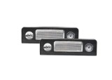 Set 2 buc lampa numar SKODA OCTAVIA II/TOUR II (1Z3/1Z5), 06.2004-12.2012; ROOMSTER/PRAKTIK (5J), 07.2006-04.2010, partea stanga, LED; TUNING,