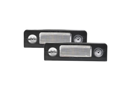Set 2 buc lampa numar SKODA OCTAVIA II/TOUR II (1Z3/1Z5), 06.2004-12.2012; ROOMSTER/PRAKTIK (5J), 07.2006-04.2010, partea stanga, LED; TUNING, foto
