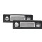 Set 2 buc lampa numar SKODA OCTAVIA II/TOUR II (1Z3/1Z5), 06.2004-12.2012; ROOMSTER/PRAKTIK (5J), 07.2006-04.2010, partea stanga, LED; TUNING,