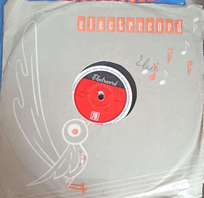 Disc vinil, LP. SCRISOARE DE DRAGOSTE. FERESTRE LUMINATE (DISC EBONITA)-ORCHESTRA ELECTRECORD-244526