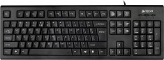 TASTATURA A4TECH, &quot;KRS85&quot;, cu fir, 104 taste format standard , USB, negru, &quot;KRS-85-USB&quot; (timbru verde 0.8 lei)