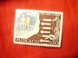 Timbru Monaco 1973 - Lupta contra drogurilor , val. 0,5