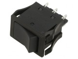 Intrerupator Balansoar DPDT ON-ON 10A Negru