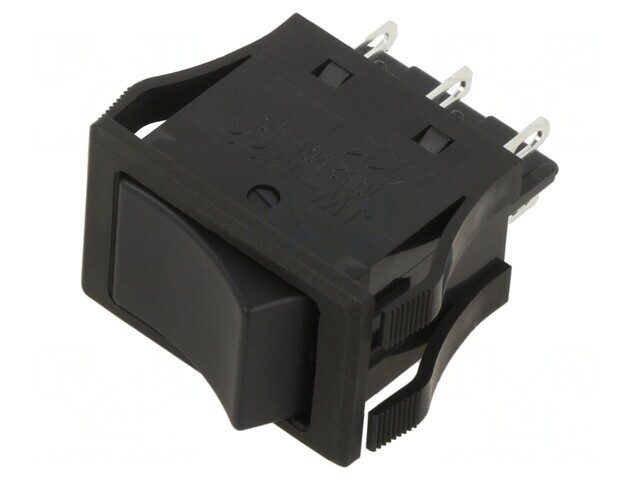 Intrerupator Balansoar DPDT ON-ON 10A Negru