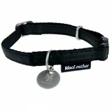 Cumpara ieftin Zgarda reglabila neagra caini MacLeather, 15 mm