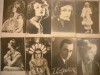 Lot Carti Postale actori anii'30- 1, Fotografie, Romania 1900 - 1950