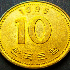 Moneda exotica 10 WON - COREEA de SUD, anul 1995 * cod 1175