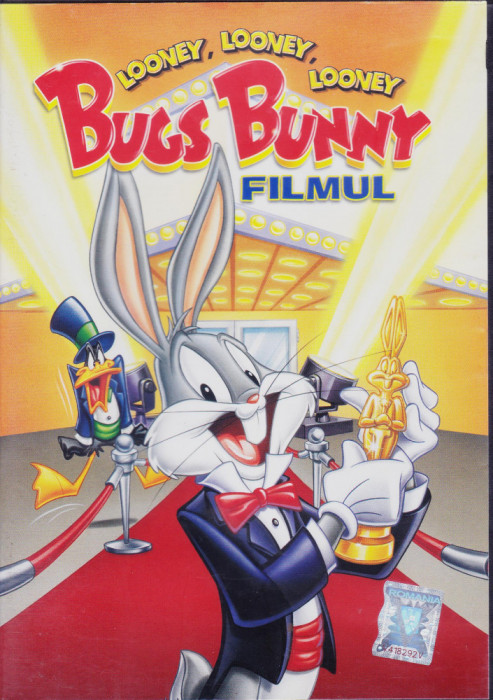 DVD animatie: Bugs Bunny - Filmul ( original, dublat si subtitrare romana )