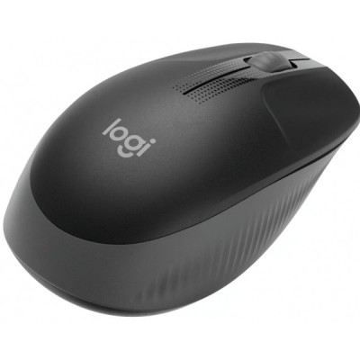 Mouse Wireless Logitech M190, 1000DPI, Negru foto