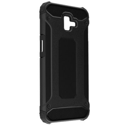 Husa Techsuit Hybrid Armor Samsung Galaxy J6 Plus Negru foto