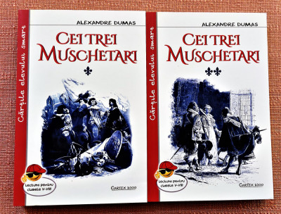 Cei trei muschetari 2 Volume. Editura Cartex 2000, 2022 - Alexandre Dumas foto