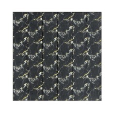 Set 10 Placi Tapet 3D, 70 x 70 cm, Grosime 3 mm, din Rasina, Tip Placi de Lemn, Suprafata Acoperita 4.9 mp, Negru foto