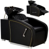 Scafa coafor Imperia pentru salonul de coafură și frizerie cu bol ceramic mobil armătură baterie si cască