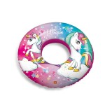 Colac gonflabil pentru inot, Unicorni, 50 cm, Mondo