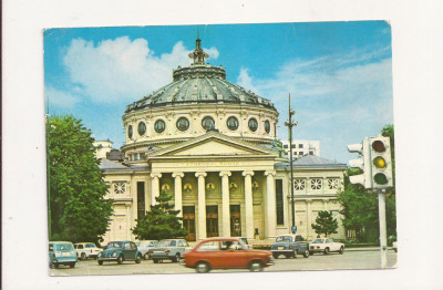 CA18 -Carte Postala- Bucuresti, Ateneul Roman, circulata 1972 foto