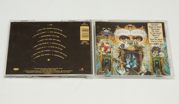 Michael Jackson - Dangerous - CD audio original NOU
