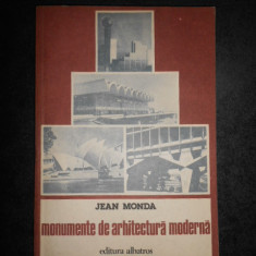 JEAN MONDA - MONUMENTE DE ARHITECTURA MODERNA