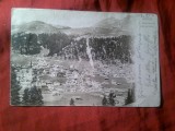 Ilustrata Elvetia UPU Davos 1902 - circulata la Brasov