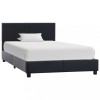 VidaXL Cadru de pat, negru, 100x200 cm, piele ecologică 284769