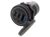 Alimentator USB ESOL 45041, 2x USB A și USB C, negru