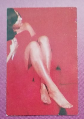C9 27 - 1975 - Calendare de buzunar - reclama ciorapi ADESGO foto