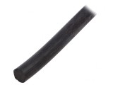 Șnur O-ring cauciuc negru NBR 5m &Oslash;15mm Duritate Shore 70