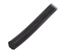 Șnur O-ring cauciuc negru NBR 5m &Oslash;15mm Duritate Shore 70