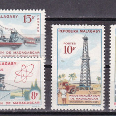 Madagascar 1962 industrie MI 486-489 MNH w61