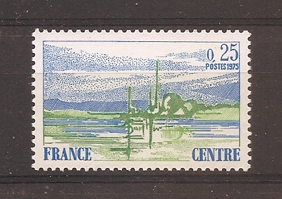 Franta 1976 - Regiunile Franței, Centru, Aquitania,Limousin, 6 poze, MNH