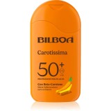 Bilboa Carotissima Crema loțiune pentru plaja cu beta-caroten SPF 50+ 200 ml