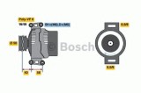 Generator / Alternator MERCEDES SPRINTER 5-t platou / sasiu (905) (2001 - 2006) BOSCH 0 986 043 910