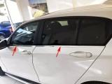 Set de 4 ornamente chedere/geamuri crom pentru BMW Seria 1 F20 din 2011-2019