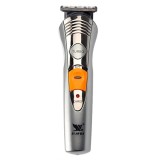 Cumpara ieftin Set Aparat Tuns Profesional Biaoya 7 in 1, Fara Fir, Reincarcabil, Argintiu, Accesorii Incluse: Tuns Par, Barba, Trimmer
