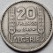 20 Francs 1949 Algeria, Protectorat francez, km#91