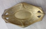 Tavă din metal Art Nouveau de Wolkenstein &amp; Gl&uuml;ckselig din 1905