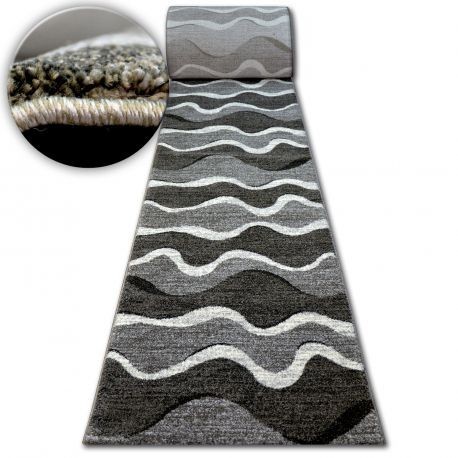 Traversa Shadow 8649 negru și gri, 100 cm