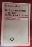 myh 38s - Dumitru Micu - Limbaje moderne in poezia romaneasca de azi - ed 1986