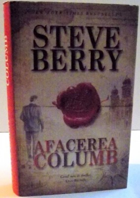 AFACEREA COLUMB DE STEVE BERRY , 2014 *EDITIE CARTONATA,Autor: STEVE BERRY foto