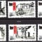 CHINA 2001, Arhitectura, serie neuzata, MNH
