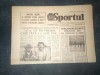 ZIARUL SPORTUL 7 IUNIE 1983 DIVIZIA C