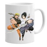 Cana alba personalizata naruto vs sasuke, INOVATIX&reg;. 330 ml, Oem