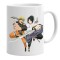 Cana alba personalizata naruto vs sasuke, INOVATIX&reg;. 330 ml