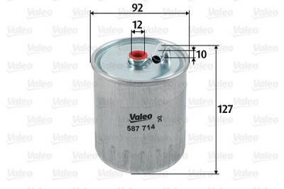 VALEO 587714 filtru combustibil foto