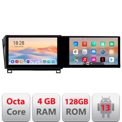 Navigatie Toyota Sequoia 2008-2017 Edotec 2 ecrane 8 core 4+128 21.6 inch Incell android Wifi 5Ghz gps internet Cor CarStore Technology foto