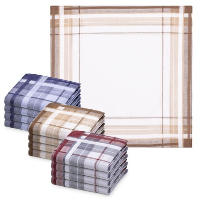 Set 12 Batiste de panza Jemidi, 40 x 40 cm, Multicolor, Bumbac, 55059.03 foto