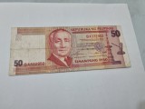bancnota filipine 50 p 1998